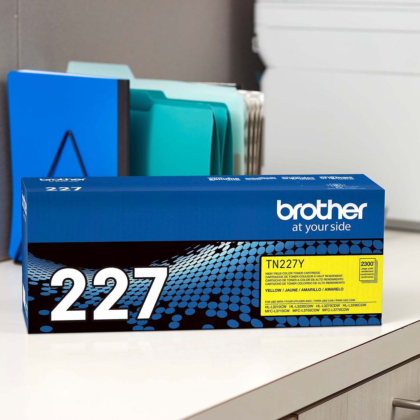 Genuine Brother TN227Y High Yield Yellow Toner Cartridge (2,300 pages) Image 4