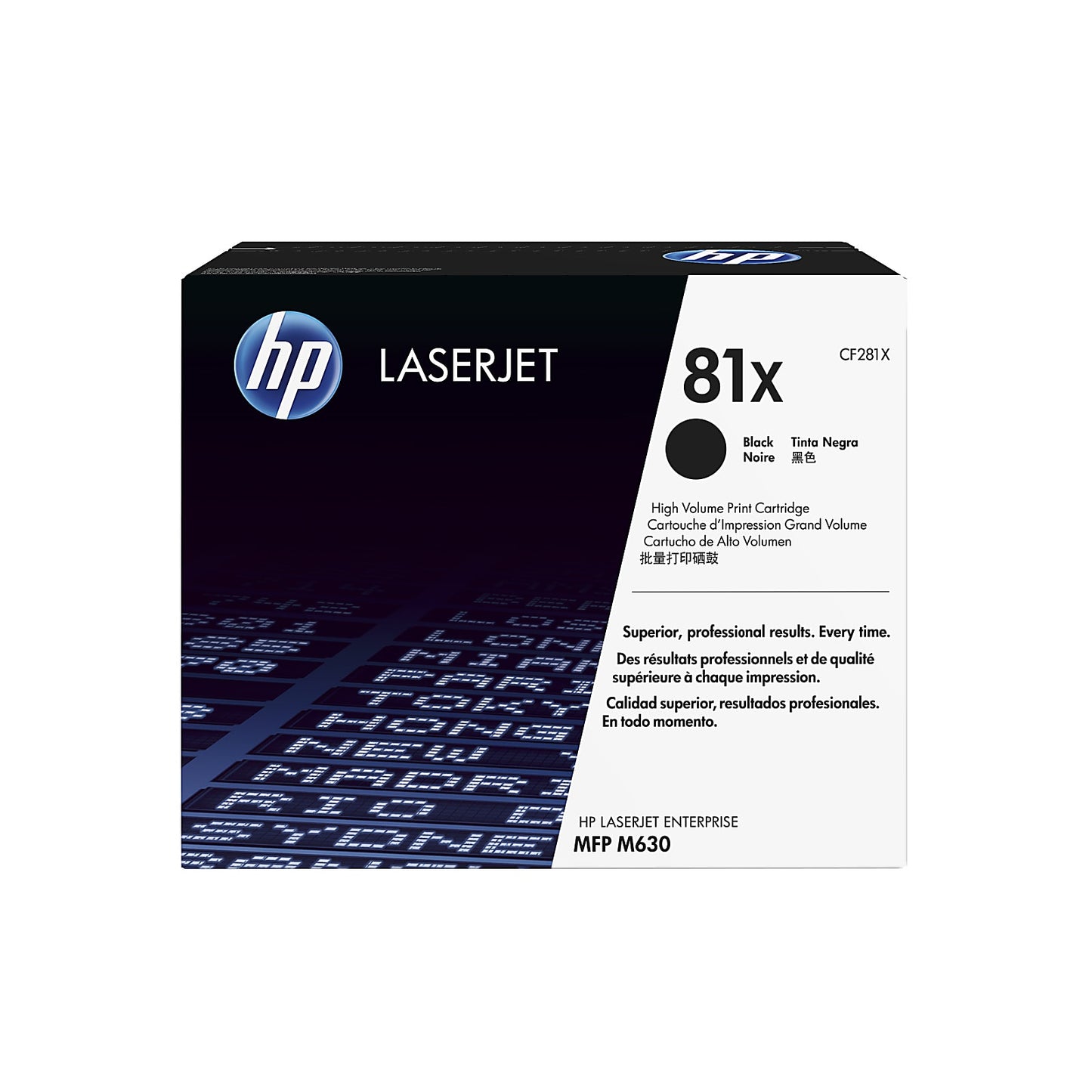 Genuine HP CF281X High Yield Black Toner Cartridge (25,000 pages) Image 1