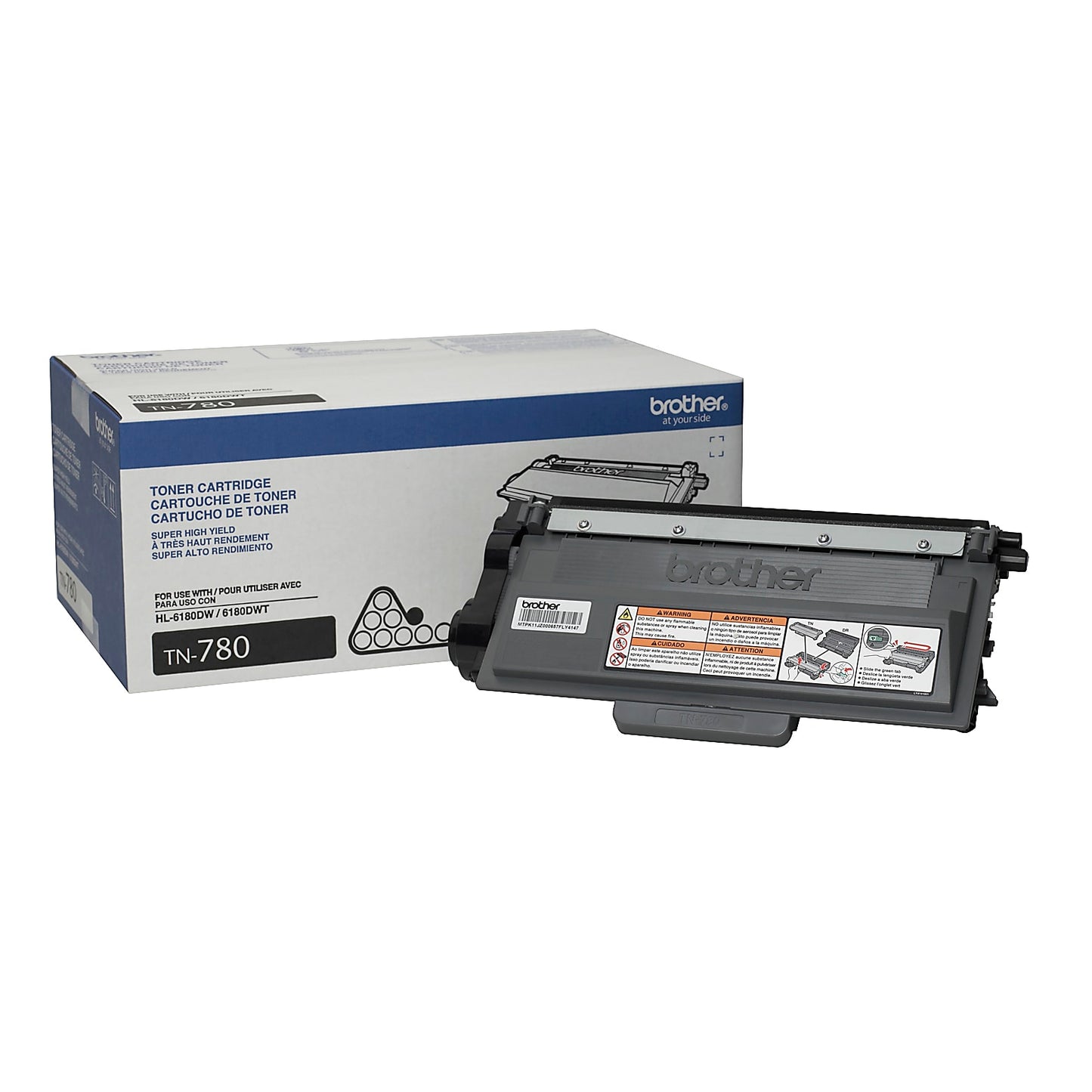 Genuine Brother TN780 Black Toner Cartridge (12,000 pages)