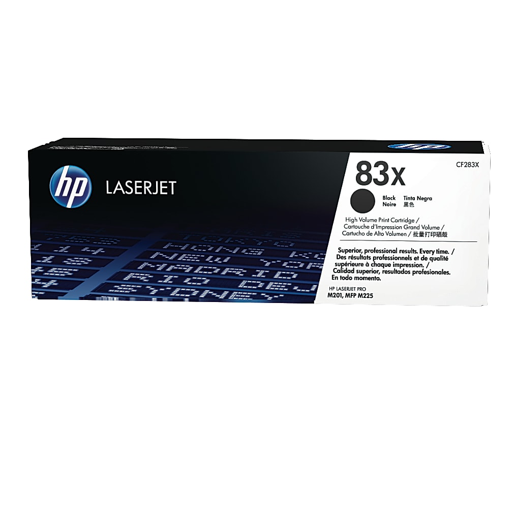 Genuine HP CF283X High Yield Black Toner Cartridge (2,200 pages) Image 1