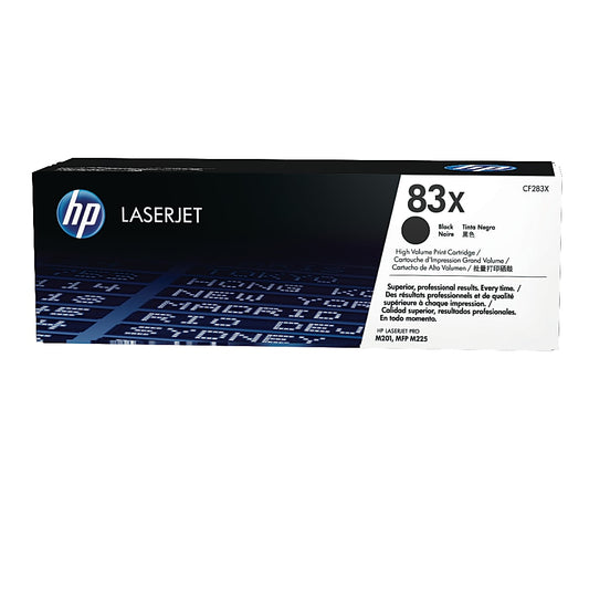 Genuine HP CF283X High Yield Black Toner Cartridge (2,200 pages) Image 1