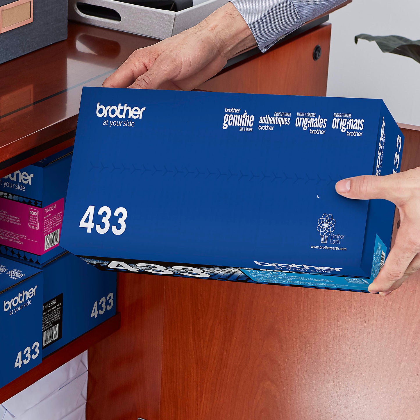 Genuine Brother TN433C Cyan Toner Cartridge (4,000 pages) Image 5