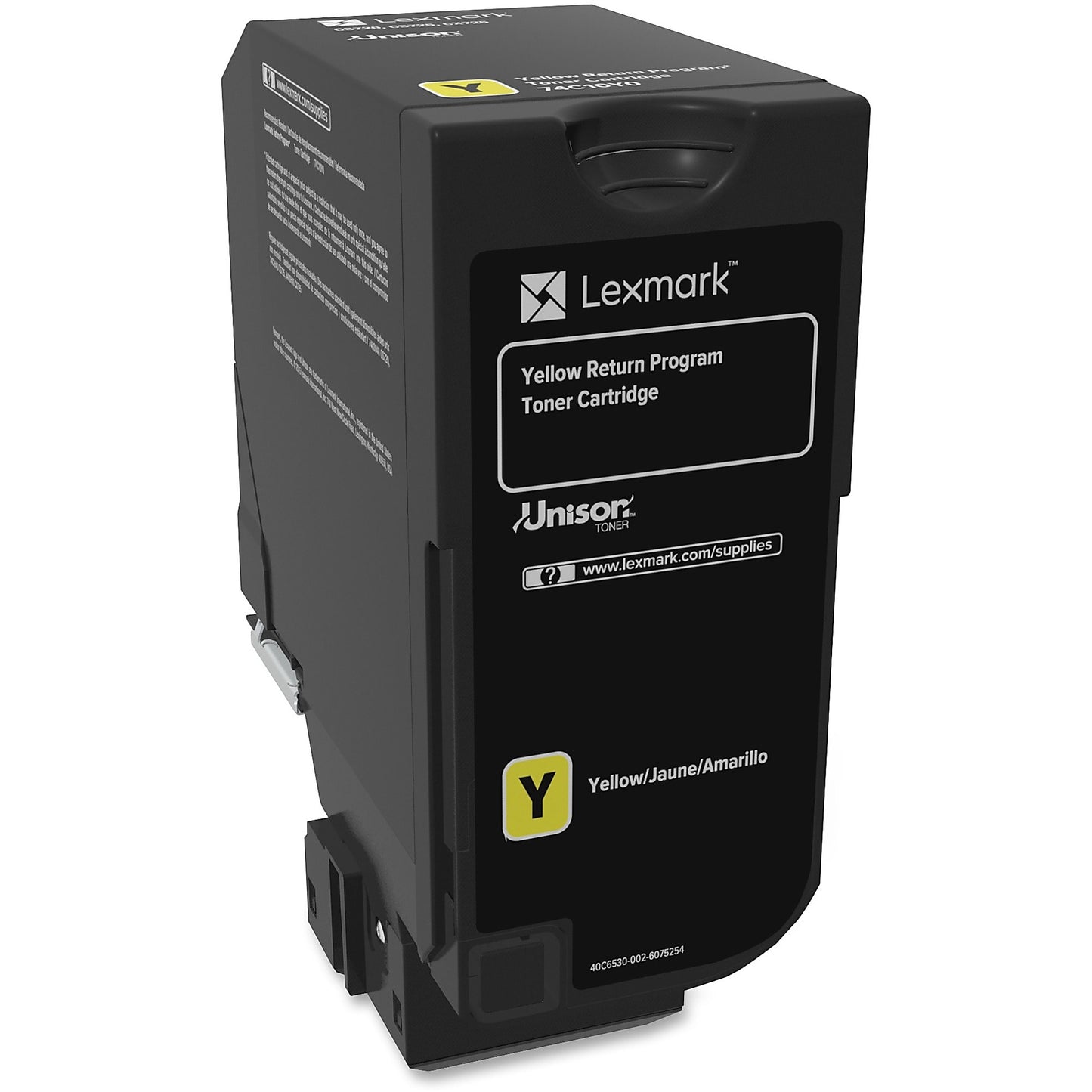 Genuine Lexmark 74C10Y0 Yellow Toner Cartridge (3,000 pages) Return Program