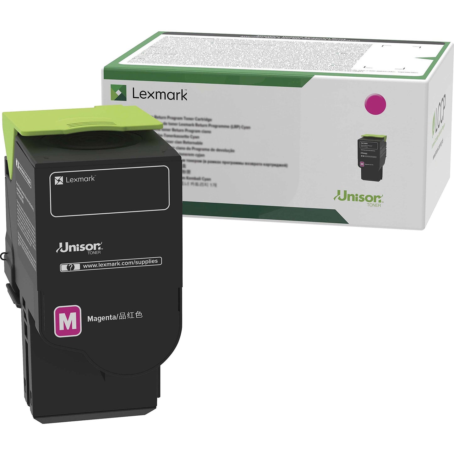 Genuine Lexmark C2310M0 Magenta Toner Cartridge (1,000 pages) Return Program