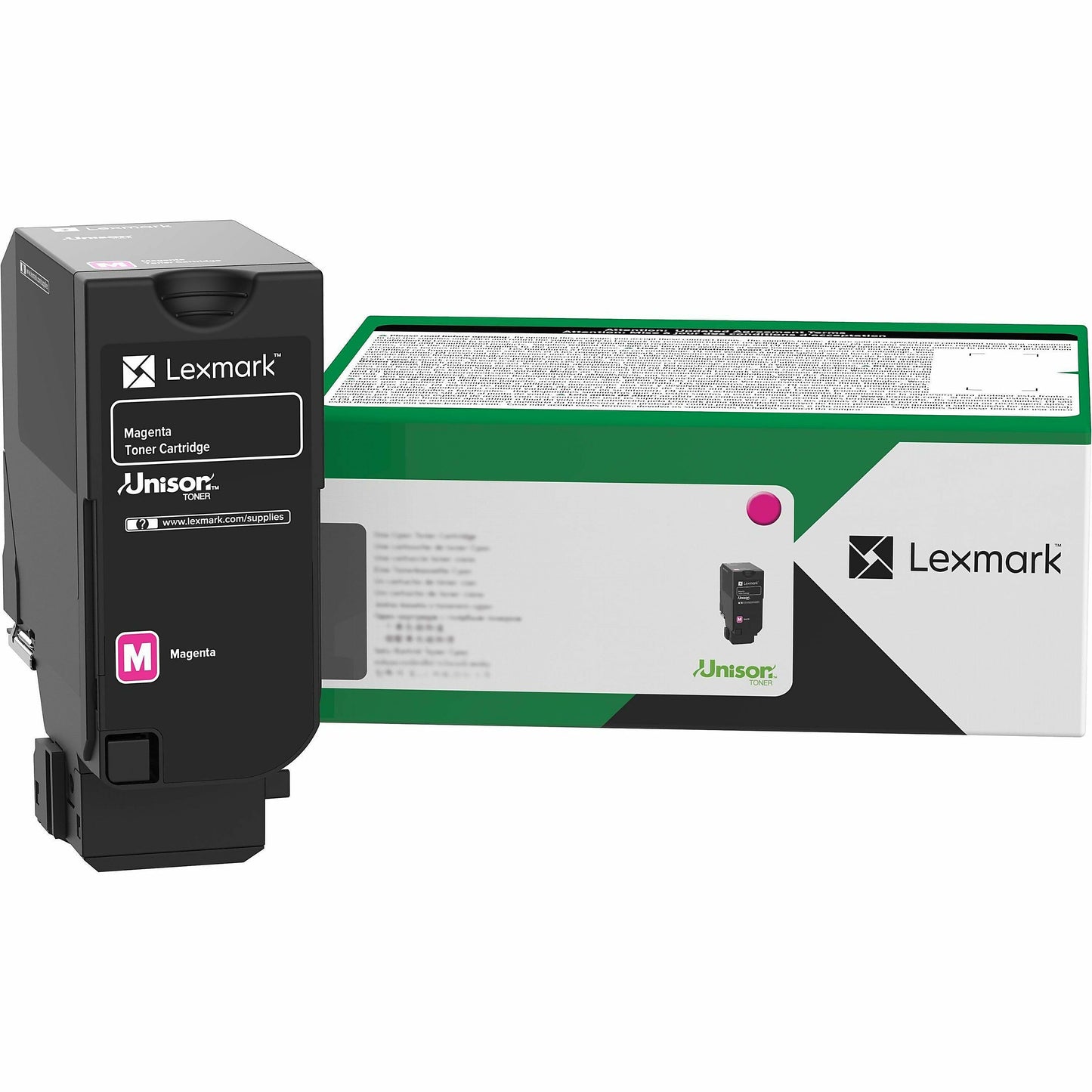 Genuine Lexmark 71C10M0 Magenta Toner Cartridge (5,000 pages) Return Program