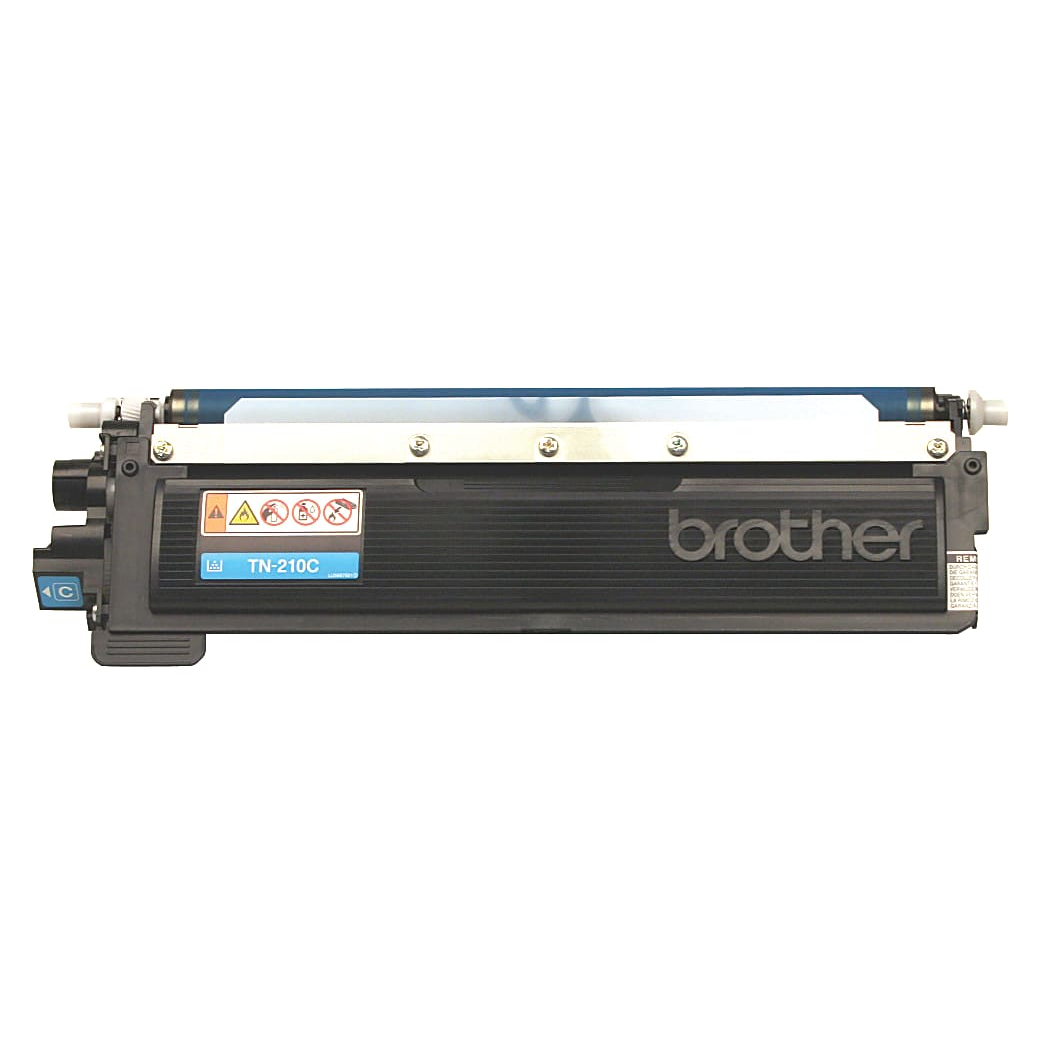 Genuine Brother TN210C Cyan Toner Cartridge (1,400 pages)