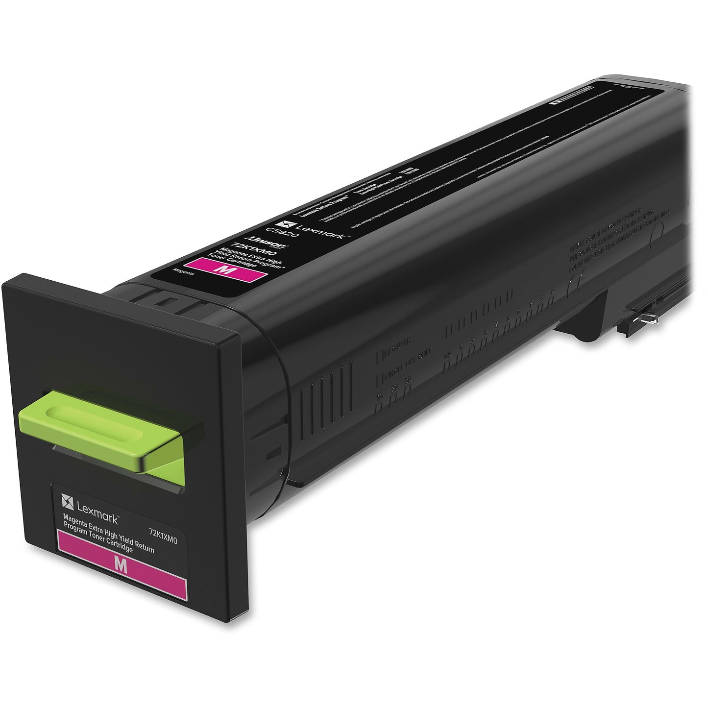 Genuine Lexmark 72K1XM0 High Yield Magenta Toner Cartridge (22,000 pages) Return Program
