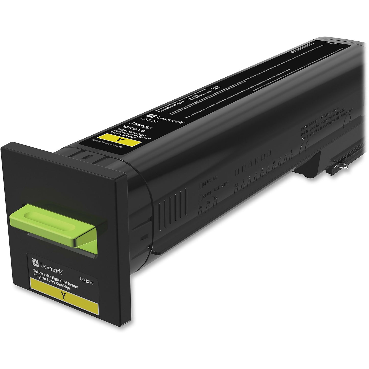 Genuine Lexmark 72K1XY0 High Yield Yellow Toner Cartridge (22,000 pages) Return Program