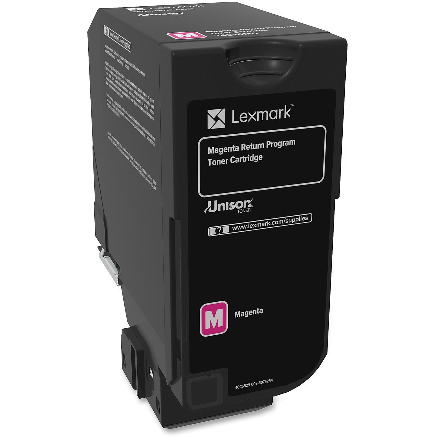 Genuine Lexmark 74C10M0 Magenta Toner Cartridge (3,000 pages) Return Program