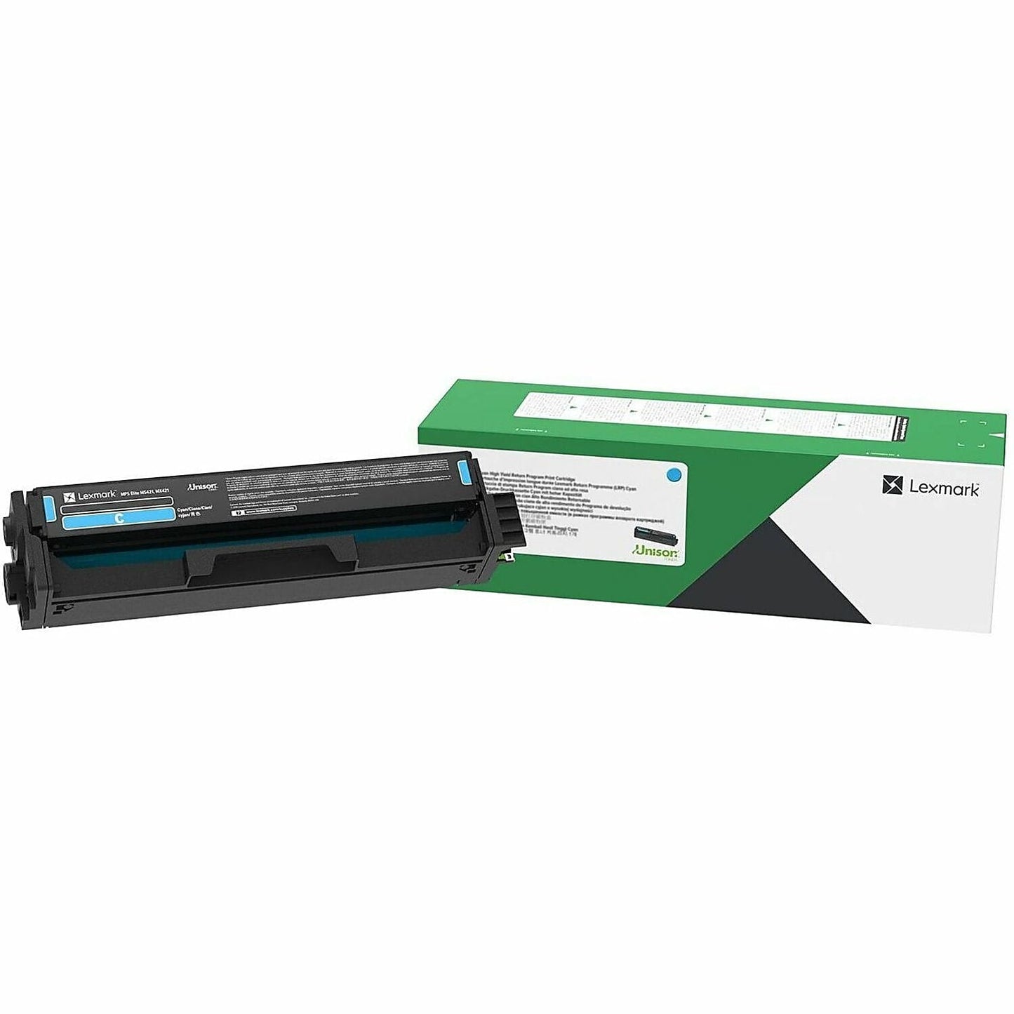 Genuine Lexmark C331HC0 High Yield Cyan Toner Cartridge (2,500 pages) Return Program