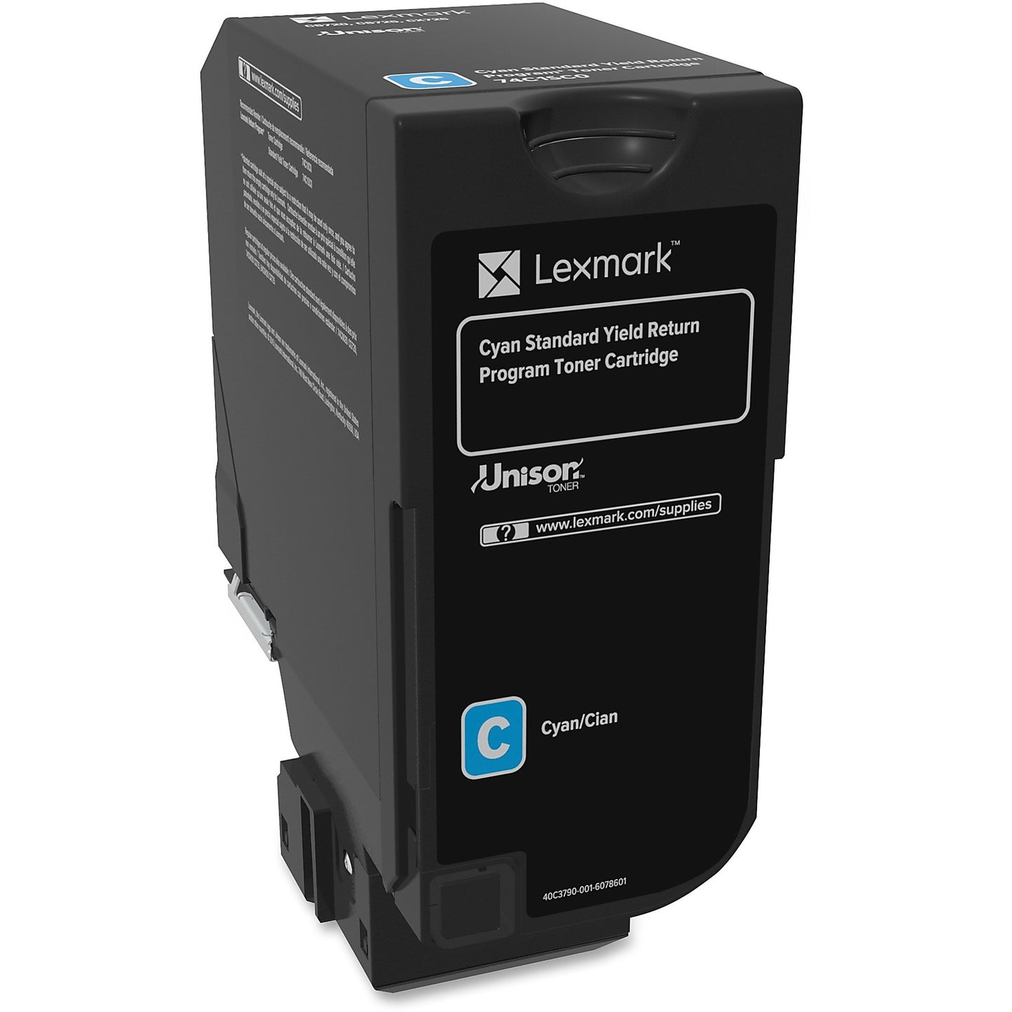 Genuine Lexmark 74C1SC0 High Yield Cyan Toner Cartridge (7,000 pages) Return Program