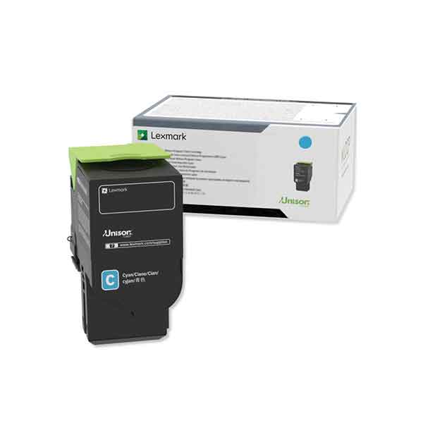 Genuine Lexmark 75M0H20 High Yield Cyan Toner Cartridge (8,800 pages)