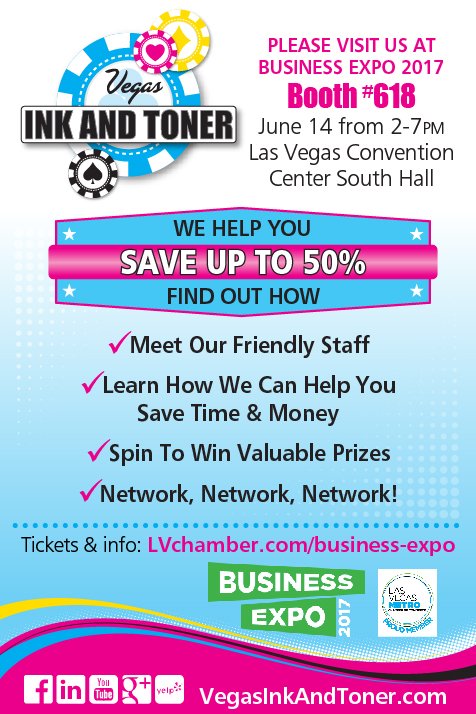 We’ll be at Booth 618 at Business Expo 2017