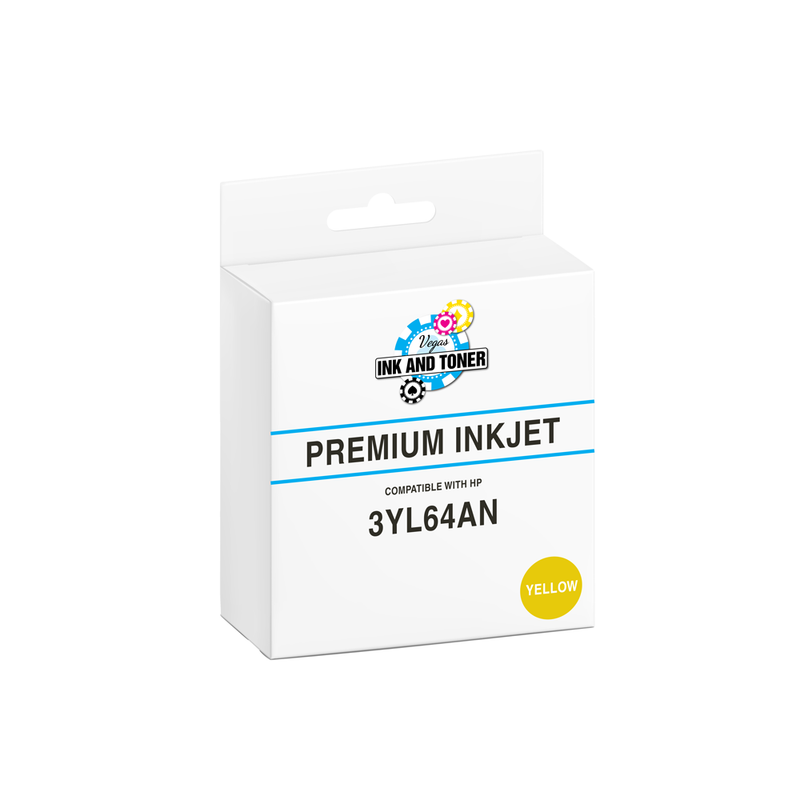 Remanufactured HP 3YL64AN Yellow Ink Cartridge (825 pages)
