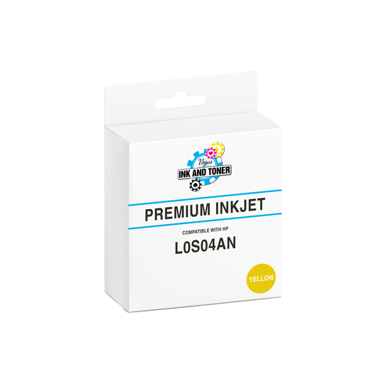 Remanufactured HP L0S04AN Yellow Ink Cartridge (7,000 pages)