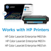 Genuine HP 654A Cyan Toner Cartridge, CF331A (15,000 pages) i