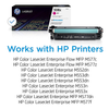 Genuine HP 508X High Yield Magenta Toner Cartridge, CF363X (9,500 pages) i