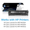 Genuine HP 312X High Yield Black Toner Cartridge, CF380X (4,400 pages) i