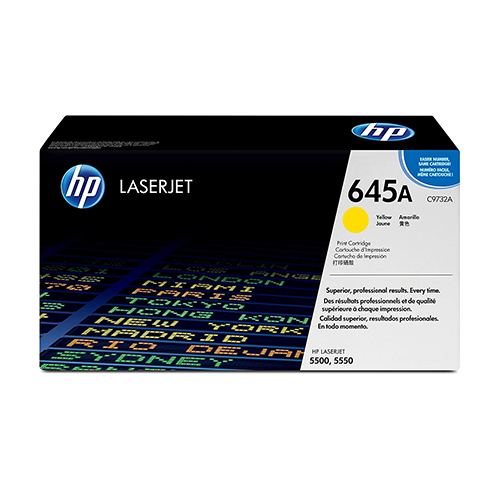 Genuine HP C9732A Yellow Toner Cartridge