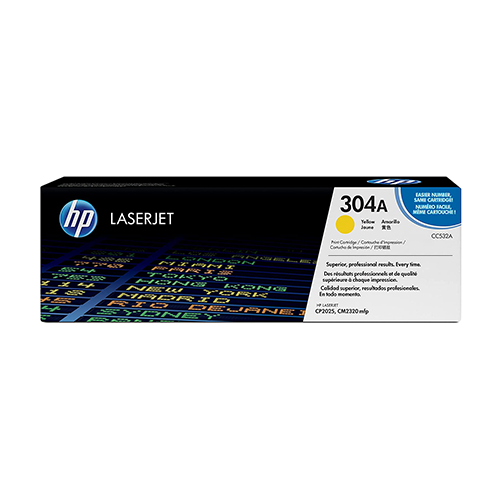 Genuine HP CC532A Yellow Toner Cartridge