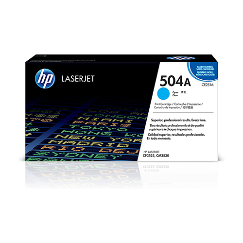 Genuine HP CE251A Cyan Toner Cartridge