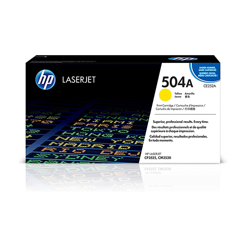 Genuine HP CE252A Yellow Toner Cartridge