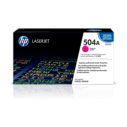 Genuine HP CE253A Magenta Toner Cartridge