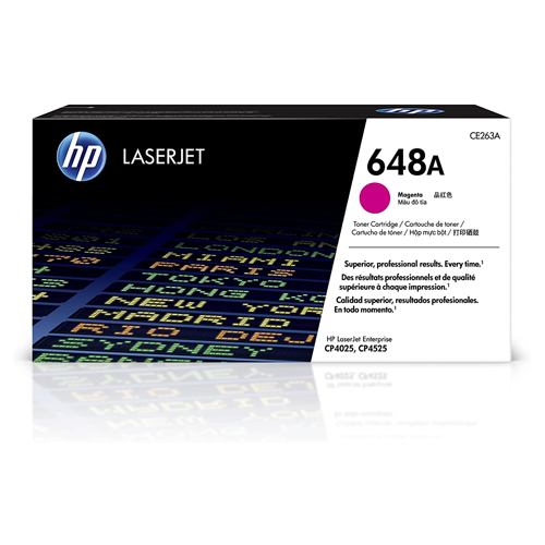 Genuine HP CE263A Magenta Toner Cartridge