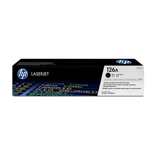 Genuine HP CE310A Black Toner Cartridge