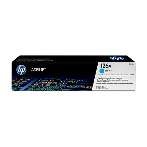 Genuine HP CE311A Cyan Toner Cartridge