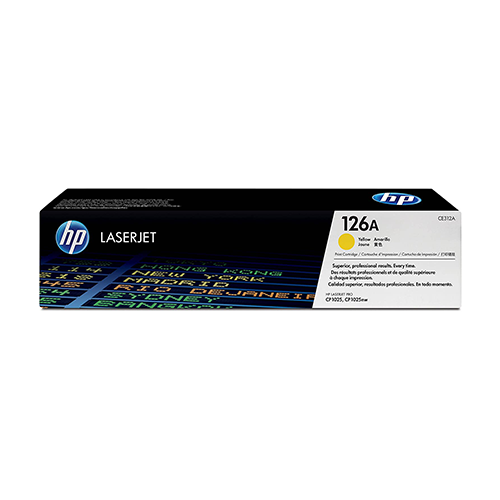 Genuine HP CE312A Yellow Toner Cartridge