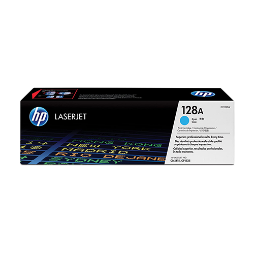 Genuine HP CE321A Cyan Toner Cartridge