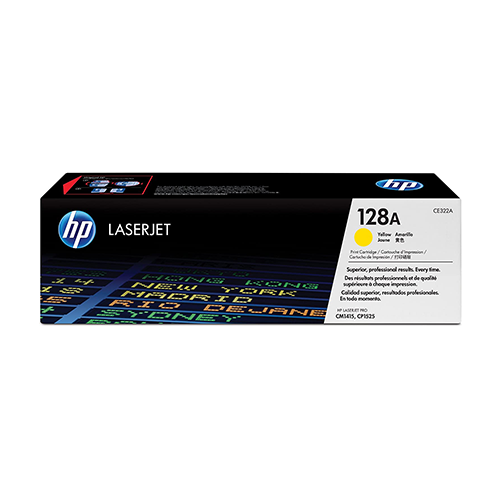 Genuine HP CE322A Yellow Toner Cartridge