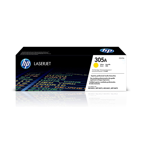 Genuine HP CE412A Yellow Toner Cartridge