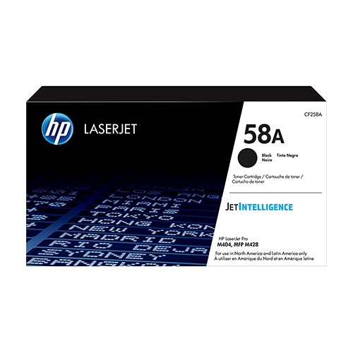 Genuine HP CF258A Black Toner Cartridge