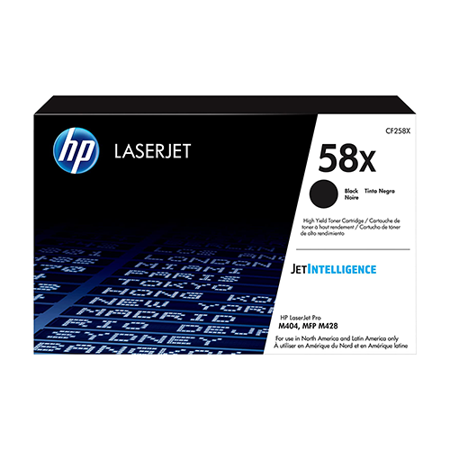 Genuine HP CF258X High Yield Black Toner Cartridge