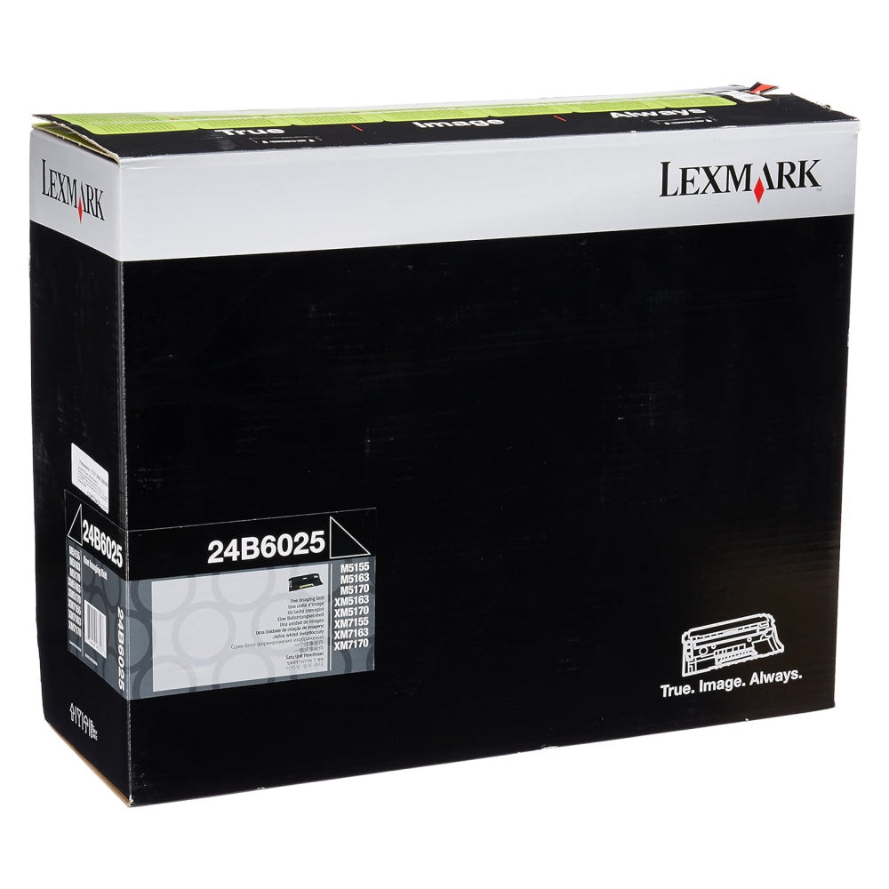 Genuine Lexmark 24B6025 Black Drum Unit (100,000 pages)