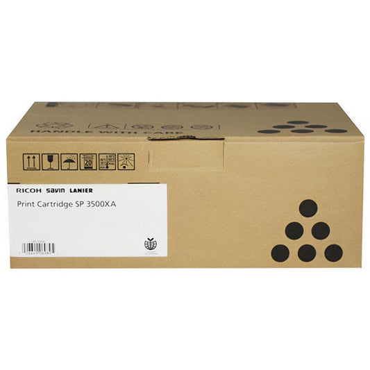 Genuine Ricoh 406989 High Yield Black Toner Cartridge (6,400 pages) 407332