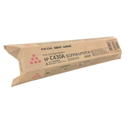 Genuine Ricoh 821107 Magenta Toner Cartridge (21,000 pages) (SP C430A)