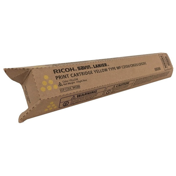 Genuine Ricoh 841283 Yellow Toner Cartridge (5,500 pages)