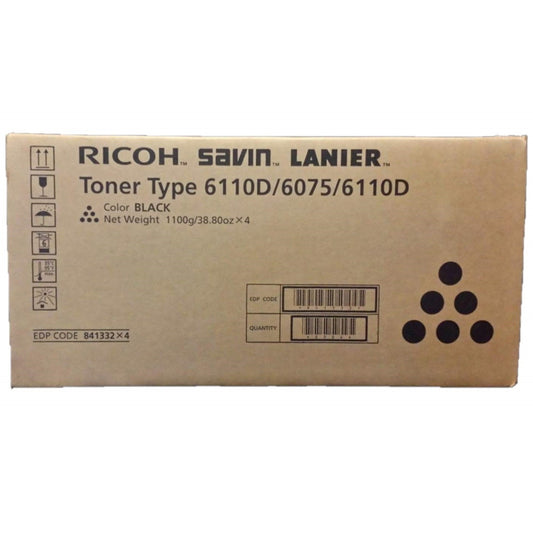 Genuine Ricoh 841332 Black Toner Cartridge (43,000 pages) Type 6110D