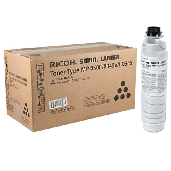 Genuine Ricoh 841346 Black Toner Cartridge (30,000 pages) MP 4500A
