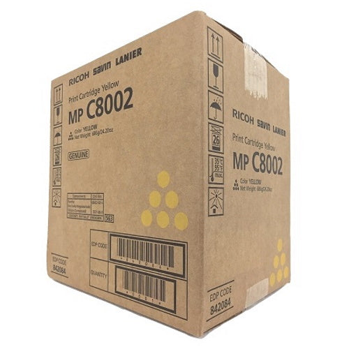 Genuine Ricoh 842084 Yellow Toner Cartridge (29,000 pages) (841781)
