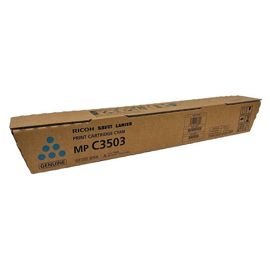 Genuine Ricoh 841816 Cyan Toner Cartridge (18,000 pages)