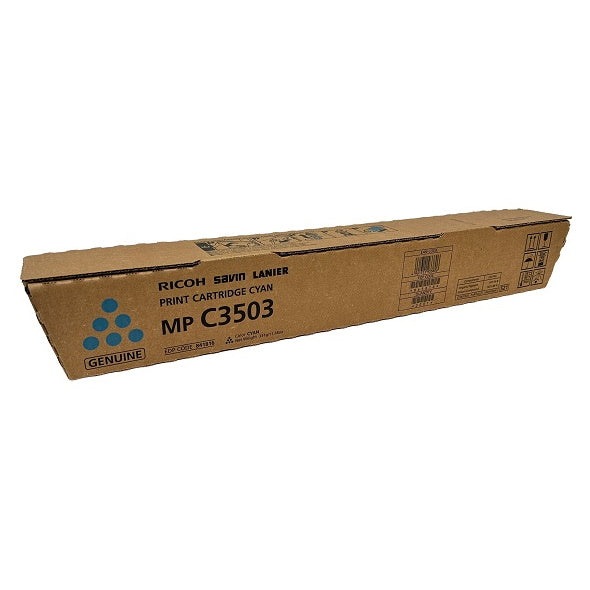 Genuine Ricoh 841816 Cyan Toner Cartridge (18,000 pages)
