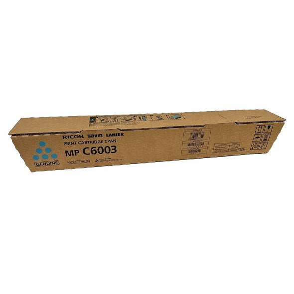 Genuine Ricoh 841852 Cyan Toner Cartridge (22,500 pages)