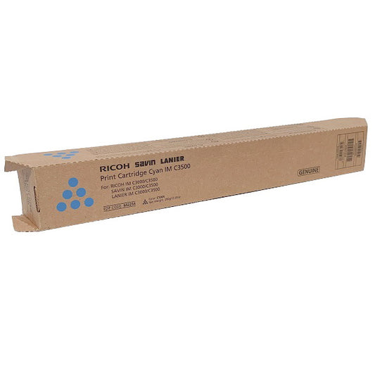 Genuine Ricoh 842254 Cyan Toner Cartridge (19,000 pages) IM C3500