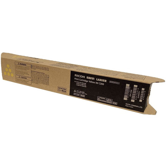 Genuine Ricoh 842381 Yellow Toner Cartridge (6,000 pages) IM C300
