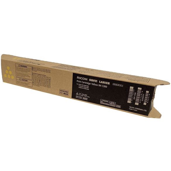 Genuine Ricoh 842381 Yellow Toner Cartridge (6,000 pages) IM C300