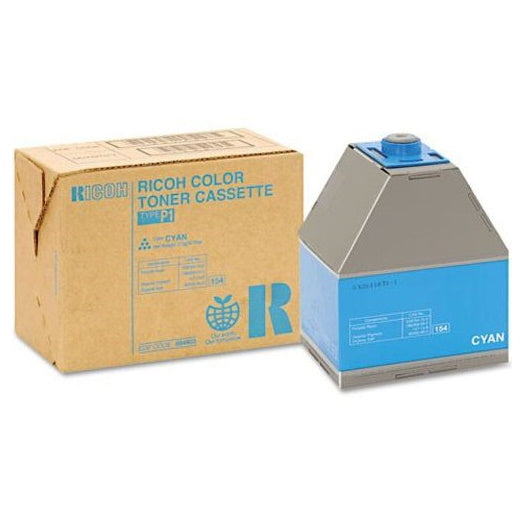 Genuine Ricoh 884903 Cyan Toner Cartridge (10,000 pages) Type P1 (888234)